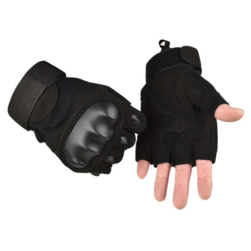 Biking Motorcycle Fingerless Setengah Jari Sarung Tangan Militer Sarung Tangan Tentara Taktis Tangan Hunting Sarung Tangan