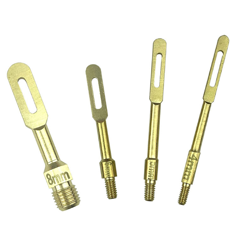 Bahan Kuningan Gun Cleaning Tips utawa Patch Holder