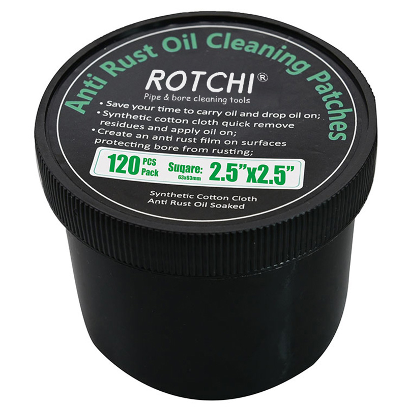 Gun Cleaning Patches Anti Rust Oil direndhem