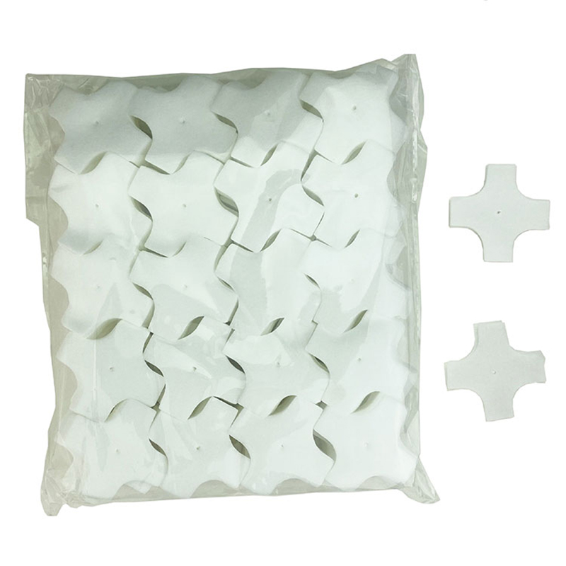 Gun Ngresiki Patches Star Bentuk Bahan Sintetik Fleksibel