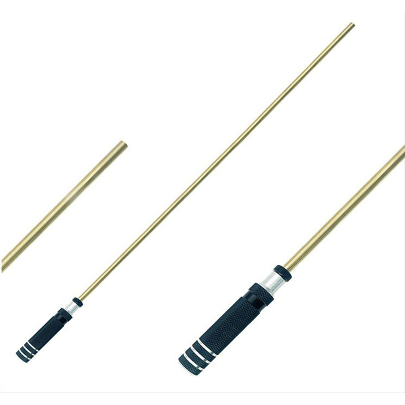 Gun Cleaning Rod One Piece Long Aluminium RotatingHandle 4mm 5mm 6mm 7mm