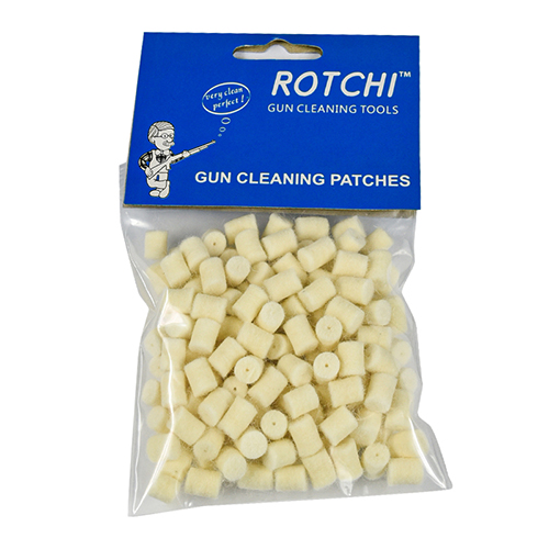 Gun cleaning wool pelet opp tas karo gantung kertu Pack. Kaliber kanggo pilihan: .177cal.---12Ga.