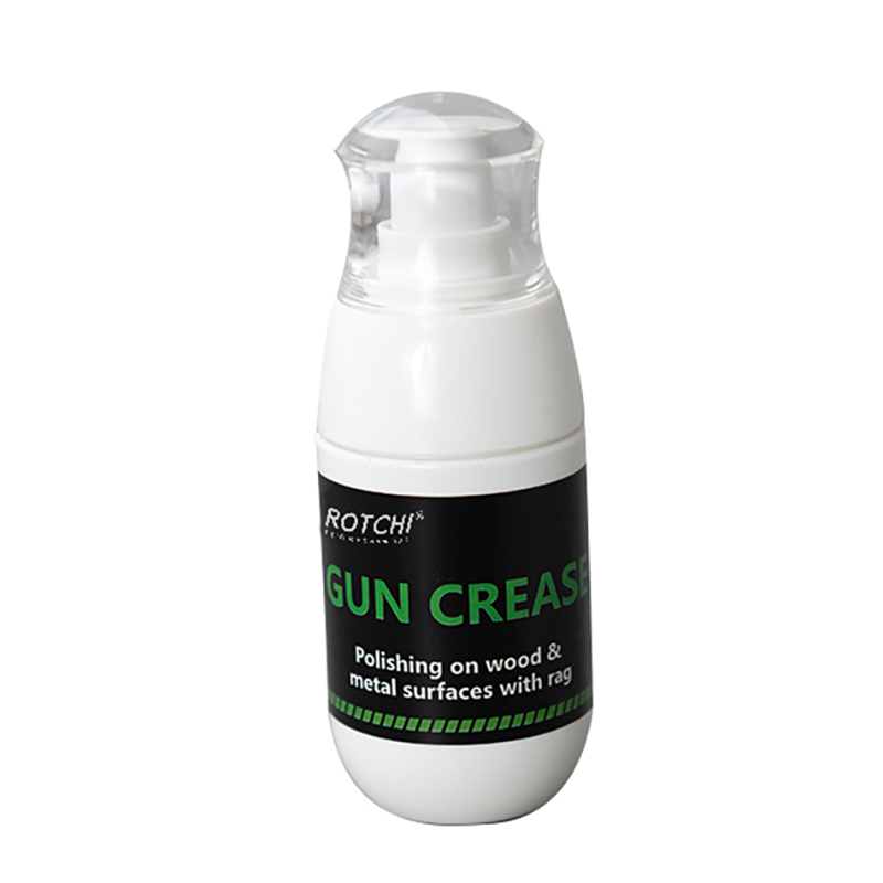 Gun Grease Aplikasi ing Kayu lan Metal kanggo Shine lan Proteksi karo Sprayer
