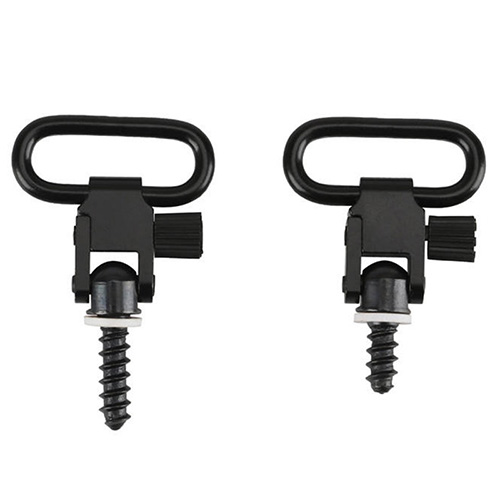 Rilis cepet ireng dilapisi alloy logam gun sling swivel