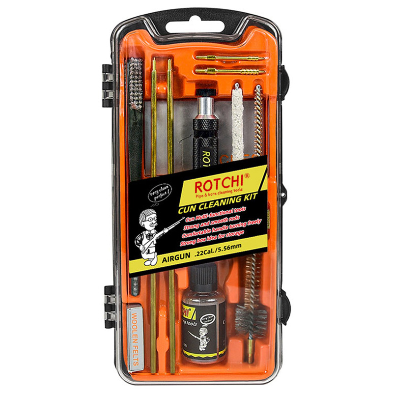Senapan Cleaning Kit Orange Case Botol Minyak