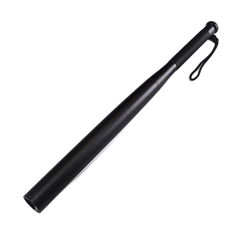 Self Defense Led Aluminium Alloy Polisi Baseball Senter