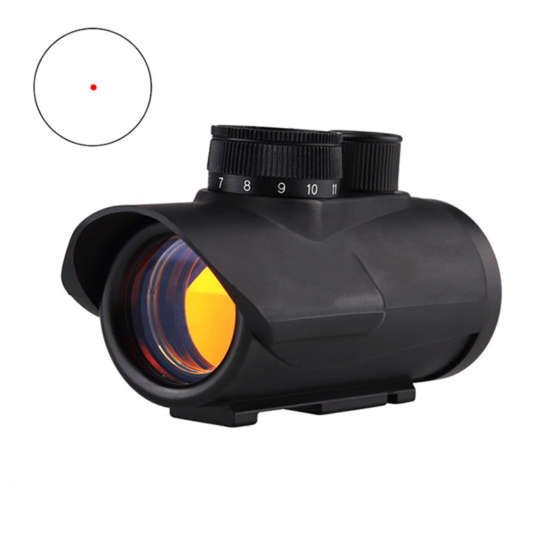 Taktis Berburu 1x30 Red Dot Holographic Sight RGB Dot Sight dengan 11/20mm Picatinny Weaver Rail Mount